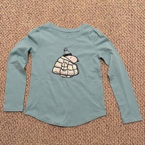 New with tags Gap Girls Size M Snoopy Long Sleeve Knit Top